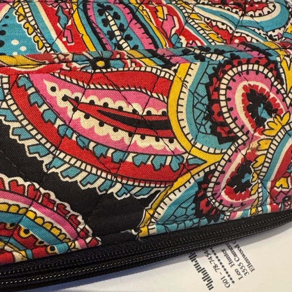 Vera Bradley Parisian Paisley wristlet wallet